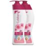 Dabur Gulabari Moisturizing Body Lotion – 800 ml (Pack of 400ml x 2) | For Men & Women | Dry Skin Care | With 100% Organic Rose Oil & Shea Butter | Dermatologically Tested | Paraben Free | 72 Hour Moisturisation