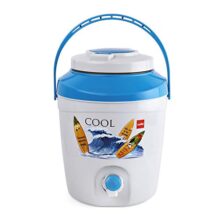 Cello Atlas Insulated Water Jug, 15 Litres, Blue
