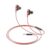 Amazon Basics In-Ear Wired Earphones With 9 Mm Dual Drivers, In-Line Mic, Powerful Bass, Noise Isolation, 3.5 Mm Audio Jack (Black And Red)