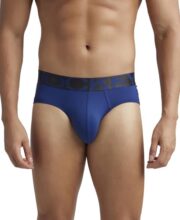 Jockey IC27 Men’s Tactel Microfiber Elastane Stretch Solid Brief with Moisture Move Properties_Royal Blue_XXL