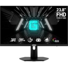 MSI G244F E2 24 Inch FHD Gaming Monitor – 1920 x 1080 Rapid IPS Panel, 180 Hz / 1ms, 118% sRGB Colour Gamut/Adaptive-Sync – DP 1.2a, HDMI2.0b