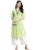 Pinkmint Women’s Crepe Kurti | Ethnic Printed Design | Straight Fit | Round Neck | 3/4 Sleeve