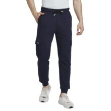 Spykar Slim Fit Blue Track Pant for Men (Size: S)-MKJG1BC020-Navy Blue