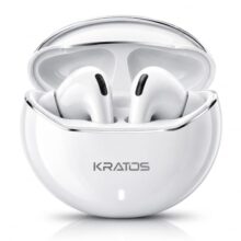Kratos TW02 Ear Buds Wireless with 60H Playtime, Noise Isolation & Clear Calls, Bluetooth Earbuds with Voice Assistant, Ear Buds with Bluetooth V 5.3 & with Type C Fast Charging, IPX5 TWS Earphones