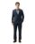 Arrow Men’s Tailored Fit Ceremonial Two Piece Suit Navy