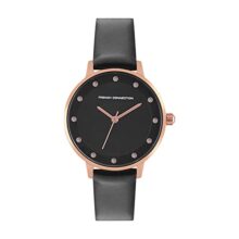 French Connection Leather Analog Black Dial Women’s Watch-Fcn00035J