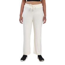 BlissClub Women’s High Rise Relaxed Pants (Bc_Madpants_Ivory_XL_Isha