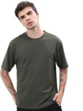 Highlander Men’s Relaxed Fit Tshirts | Solid | Half Sleeves | Round Neck | Casual Tshirts