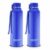 Pexpo Stereo 900 Pu Insulated Water Bottle For Adult – 680Ml | Wide Mouth Cap | Leakproof & Bpa Free| Stainless Steel | Carry Loop | For School, Sports, Travel, Picnic, Outdoor – Blue Pack Of 2