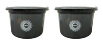 ARISTO Multipurpose Plastic Tub 32 LTR Aqua Grey Combo