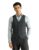 Arrow Men Regular fit Polyester Heathered Waistcoat(ARADVC0001_Grey_40)