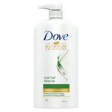 Dove Hair Fall Rescue Shampoo 1 L|| For Damaged Hair|| Hair Fall Control for Thicker Hair – Mild Daily Anti Hair Fall Shampoo for Men & Women