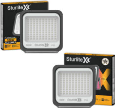 Sturlite Allumer 100 W LED Flood Light – (Pack of 2) (L-G-0180-100W) Flood Light Outdoor Lamp(Black)