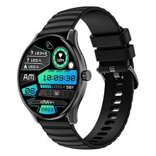 Gizmore Gizfit Curve 3.54Cm (1.39) |Aod 500 Nits|360X360 Hd Display Bluetooth Calling Smartwatch (Black)