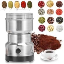 Varni Adr Nima Mini Electric Mixer Grinder – Stainless Steel Small Masala Spice Machine