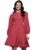 Varanga Women Rust Round Neck, Cut-Out Detail On Waist, Knee Length Dress