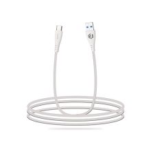 Zebster Z-Cc102P Usb To Type C Cable,3A, Strong & Long Lasting(White)