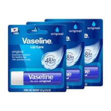 Vaseline Lip Care Cherry Blush Tinted Lip Balm Stick 4.8G (Pack Of 3)