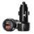 Kratos 51W Dual Port Car Charger (Pd + Qc) | Car Mobile Charger Fast Charging | Compact Car Charger Type C | 12V Car Charging Adapter For All Smartphones