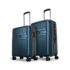 Safari Cabin Pentagon Pro 8 Wheels Set of 2(+ Medium)Trolley Bags,Hard Case Polypropylene, 360º Wheeling Luggage for Men & Women, Suitcase for Travel, Trolley Bags for Travel, Dusk Green|Spinner Wheel