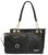 Bagsymalone Unisex Tote Bag -Set Of 2 | Handcrafted Side Tote Bag And Handbag For Office And College (Croco Black)